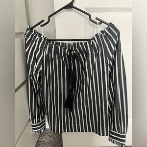 JCREW off the shoulder top NWOT